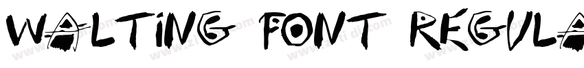 Walting Font Regula字体转换